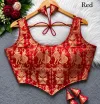 Tew Heavy Jari Banarasi Fabric Fancy Blouses
